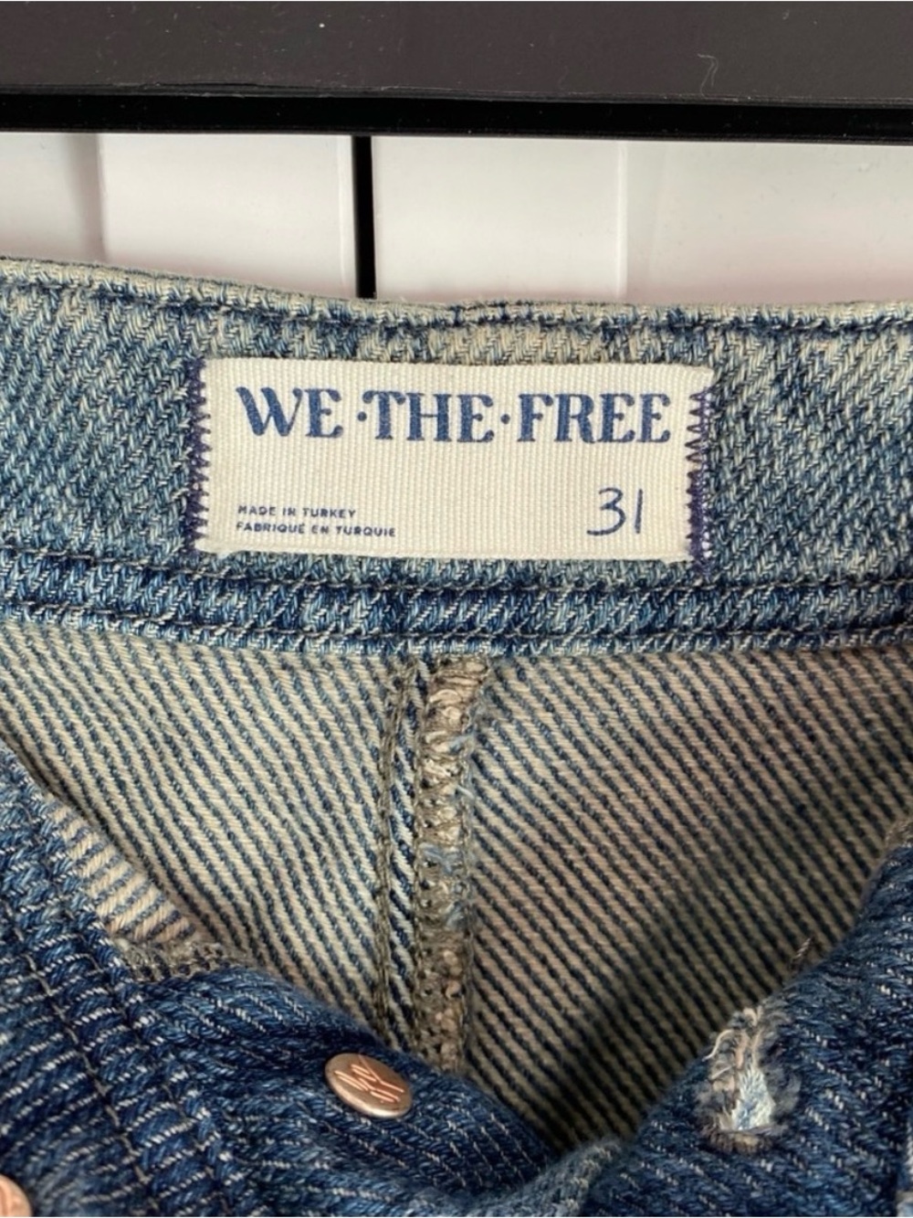 We The Free Osaka Barrel Jean Spearmint - Picture 5 of 6